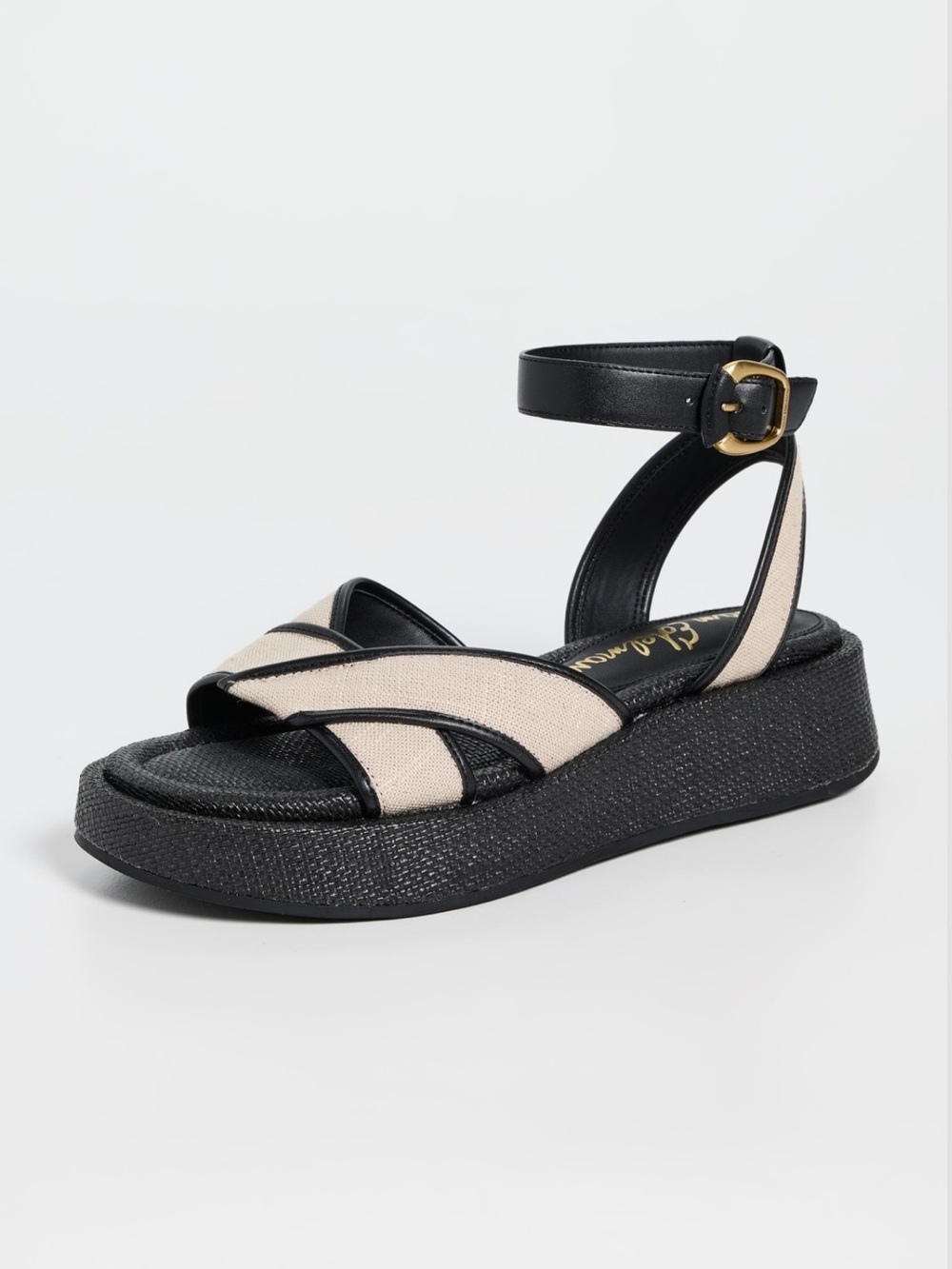 Sam Edelman Nylie Sandals - Beige/Black